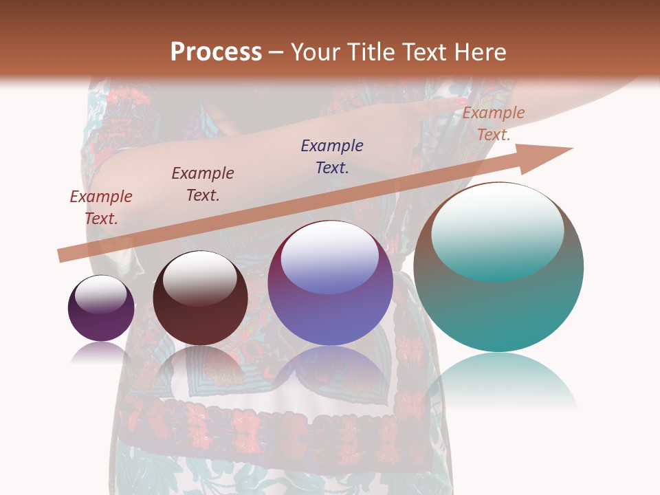 Healthy Overweight Flexing PowerPoint Template