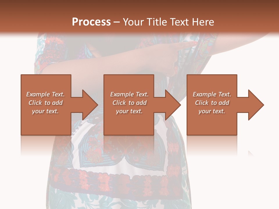 Healthy Overweight Flexing PowerPoint Template
