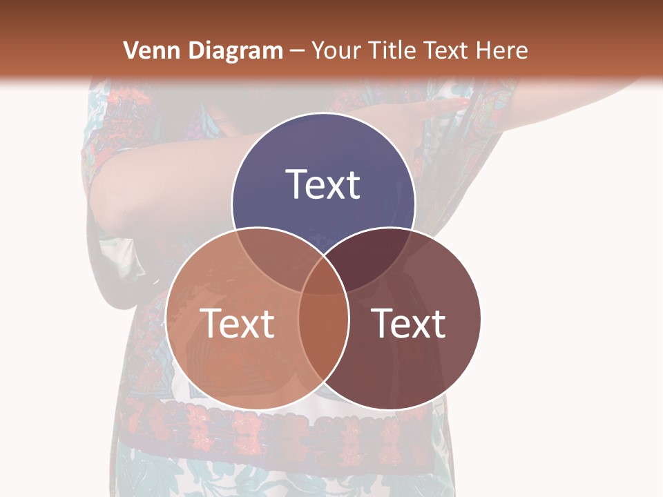 Healthy Overweight Flexing PowerPoint Template