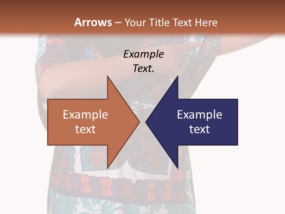 Healthy Overweight Flexing PowerPoint Template