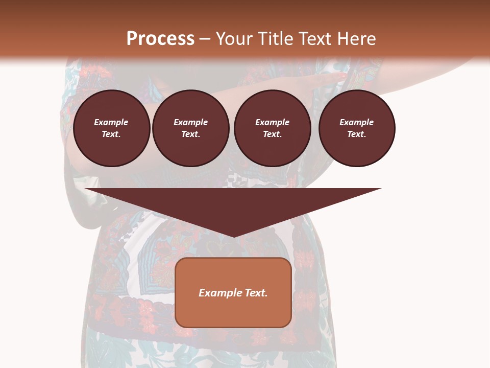 Healthy Overweight Flexing PowerPoint Template