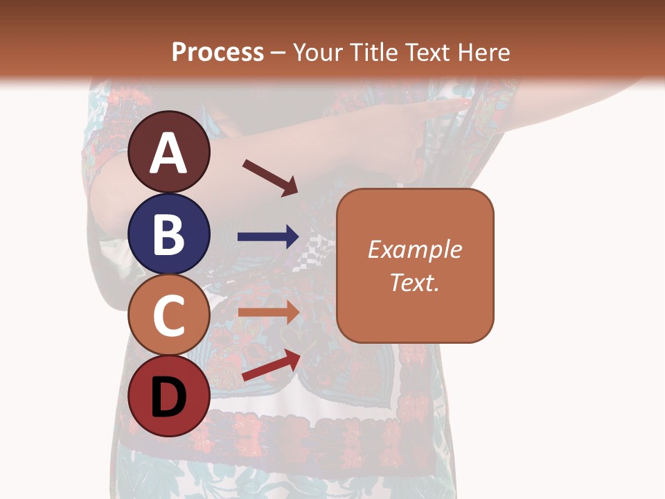 Healthy Overweight Flexing PowerPoint Template