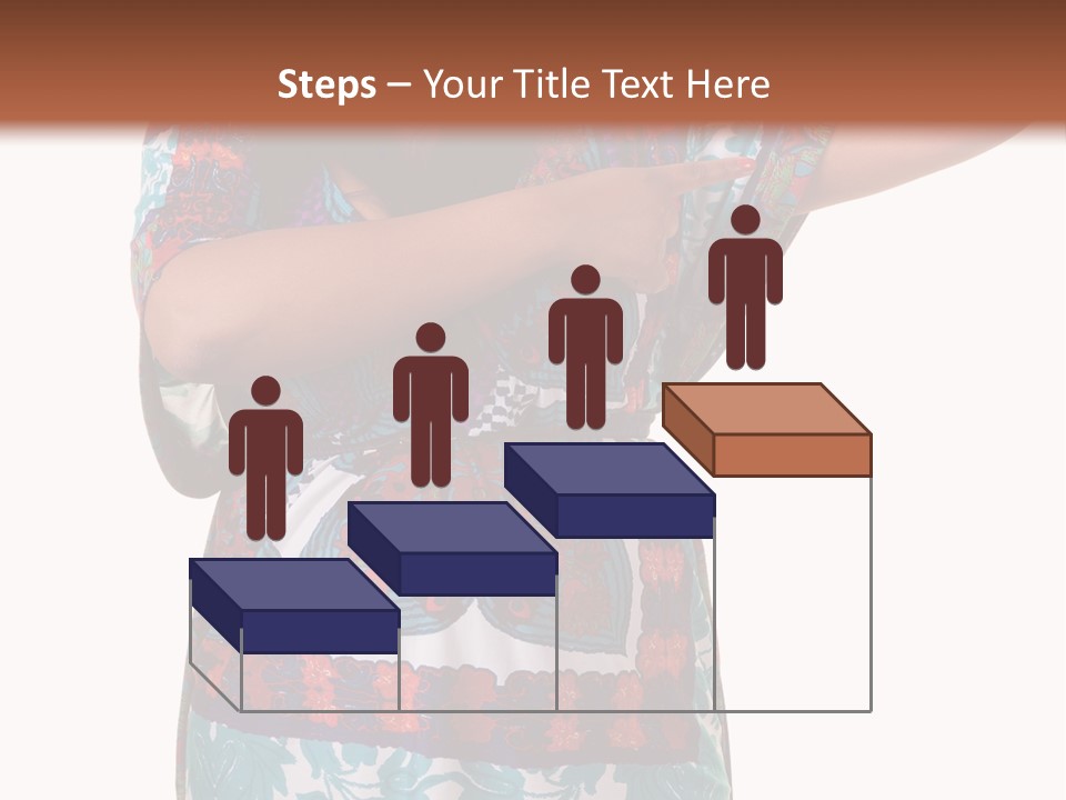 Healthy Overweight Flexing PowerPoint Template