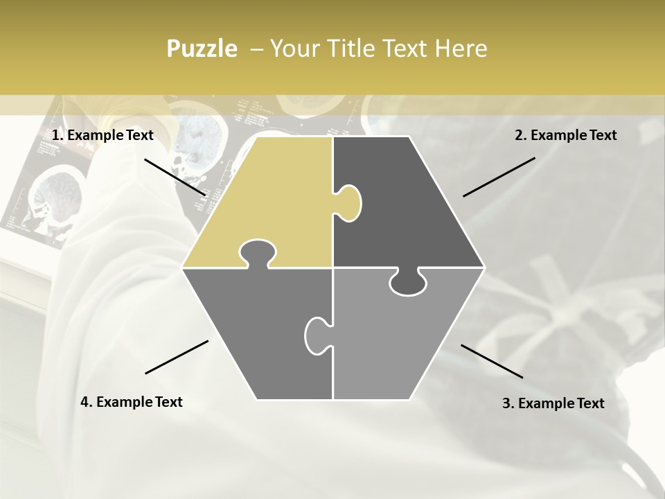 A Person In A White Lab Coat Holding A Piece Of Paper PowerPoint Template