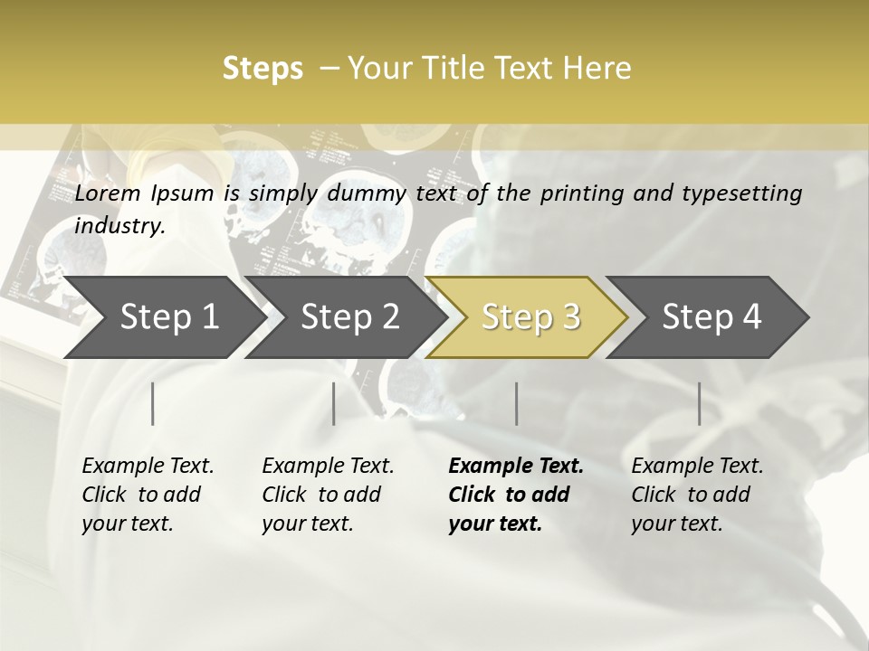 A Person In A White Lab Coat Holding A Piece Of Paper PowerPoint Template