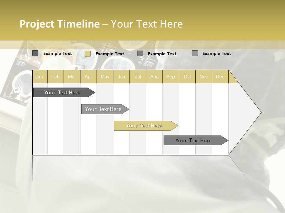 A Person In A White Lab Coat Holding A Piece Of Paper PowerPoint Template