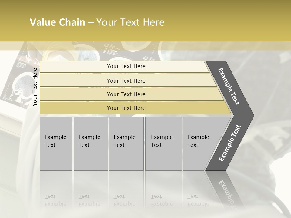 A Person In A White Lab Coat Holding A Piece Of Paper PowerPoint Template