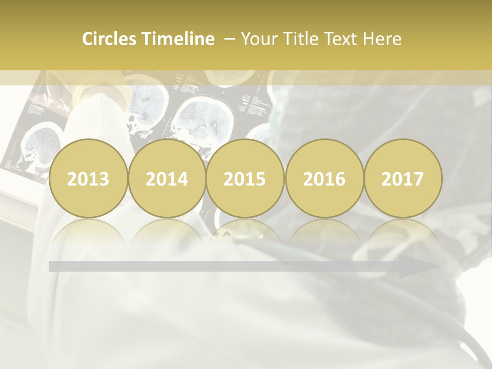 A Person In A White Lab Coat Holding A Piece Of Paper PowerPoint Template