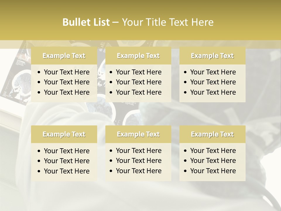A Person In A White Lab Coat Holding A Piece Of Paper PowerPoint Template
