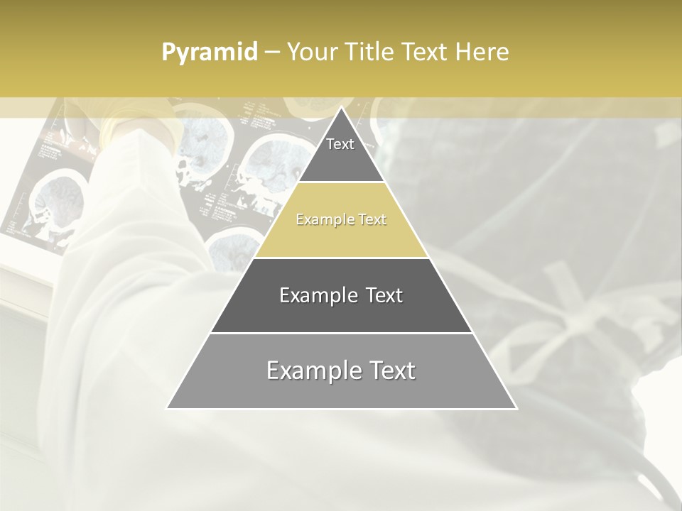 A Person In A White Lab Coat Holding A Piece Of Paper PowerPoint Template