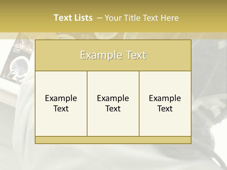 A Person In A White Lab Coat Holding A Piece Of Paper PowerPoint Template