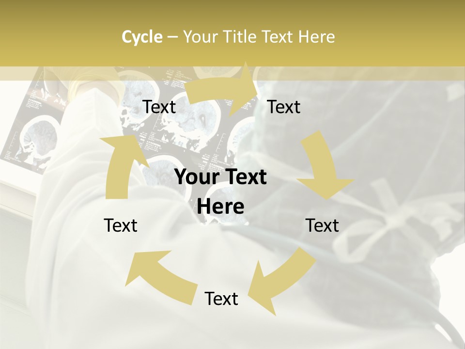 A Person In A White Lab Coat Holding A Piece Of Paper PowerPoint Template