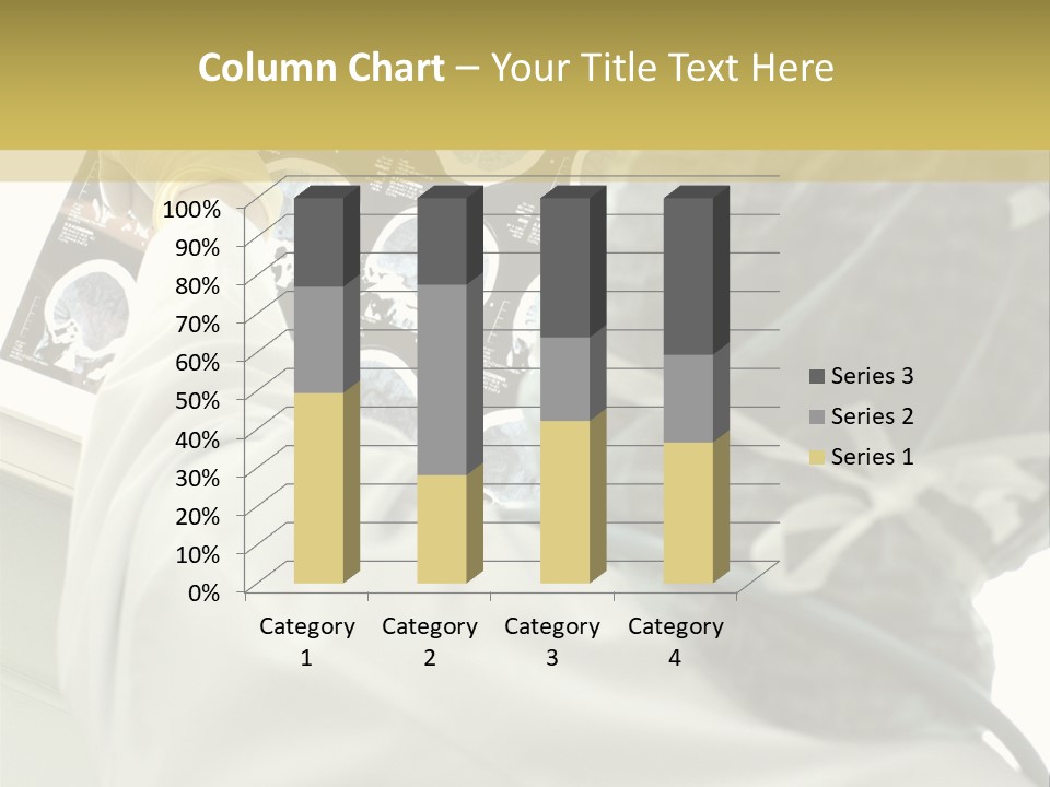 A Person In A White Lab Coat Holding A Piece Of Paper PowerPoint Template