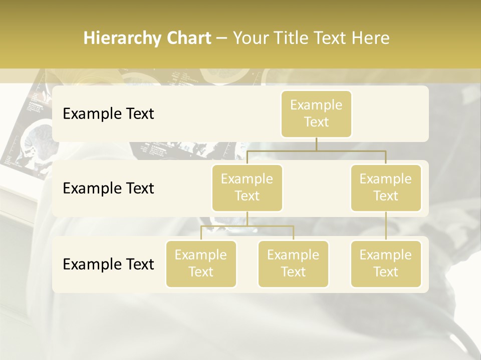 A Person In A White Lab Coat Holding A Piece Of Paper PowerPoint Template