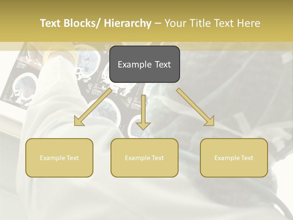 A Person In A White Lab Coat Holding A Piece Of Paper PowerPoint Template