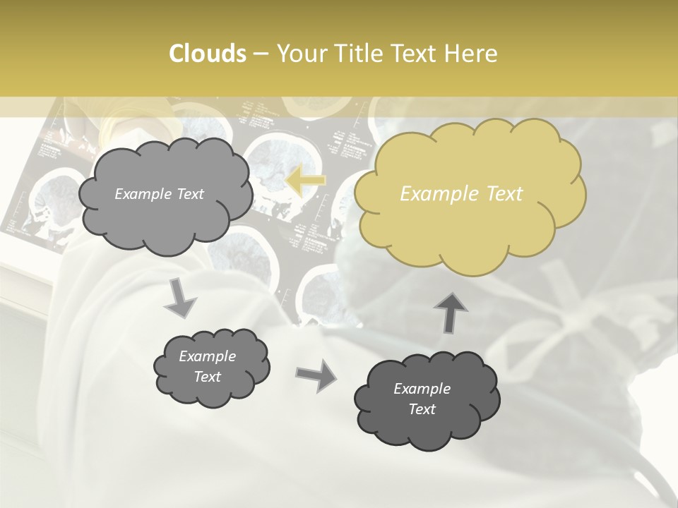 A Person In A White Lab Coat Holding A Piece Of Paper PowerPoint Template