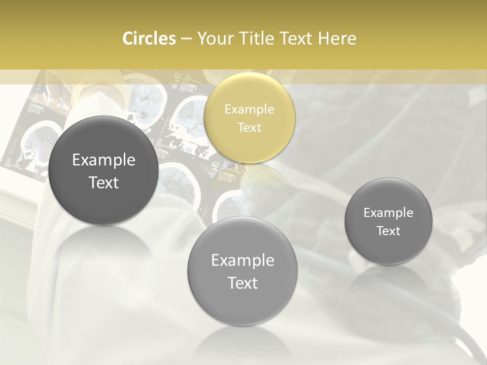 A Person In A White Lab Coat Holding A Piece Of Paper PowerPoint Template