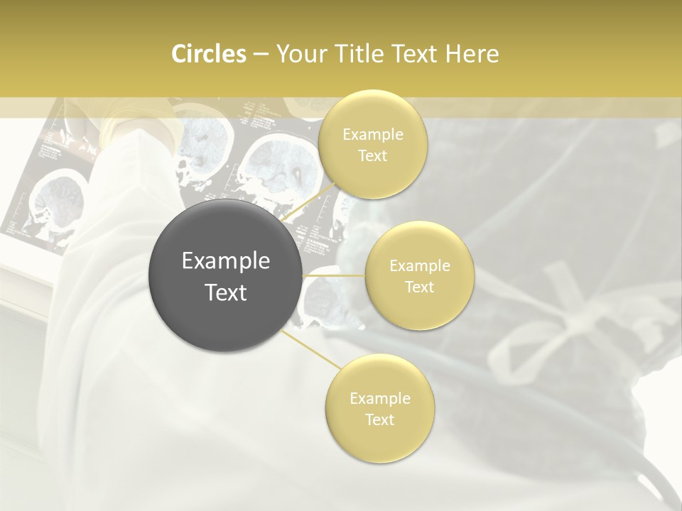 A Person In A White Lab Coat Holding A Piece Of Paper PowerPoint Template