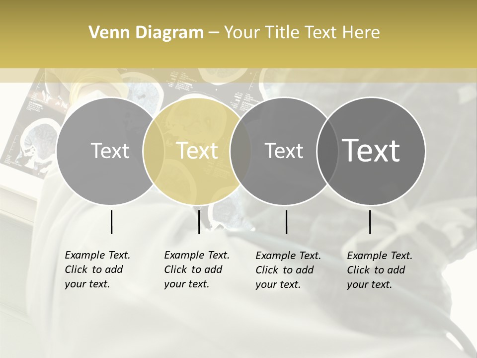 A Person In A White Lab Coat Holding A Piece Of Paper PowerPoint Template