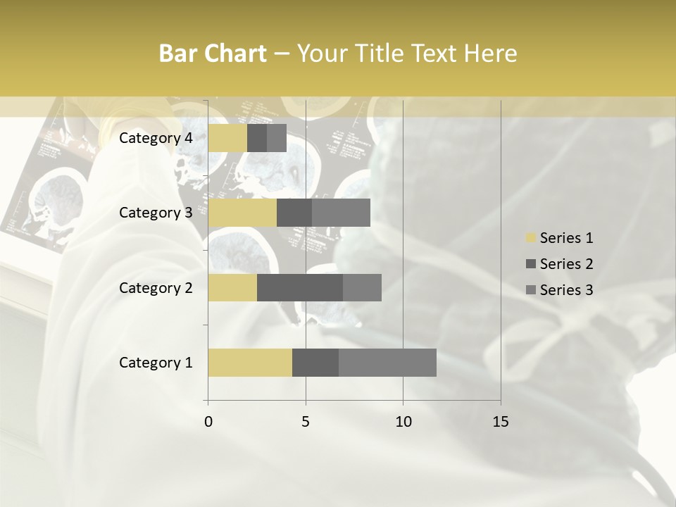 A Person In A White Lab Coat Holding A Piece Of Paper PowerPoint Template