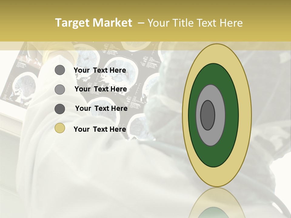 A Person In A White Lab Coat Holding A Piece Of Paper PowerPoint Template