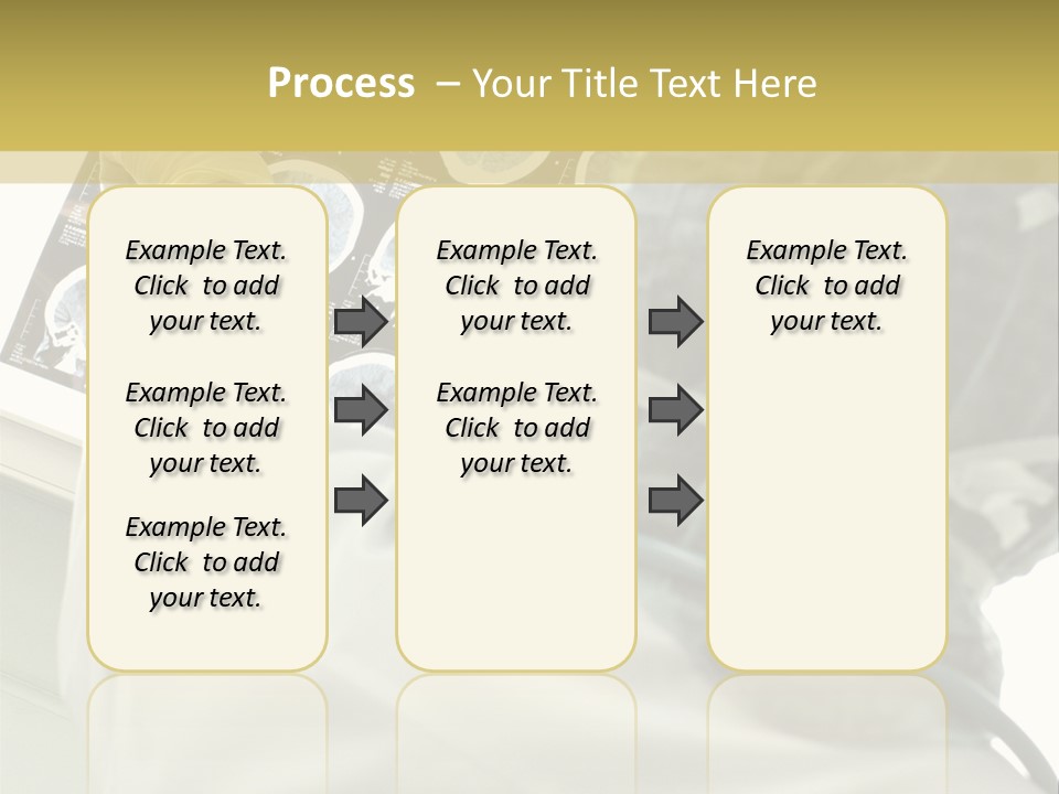 A Person In A White Lab Coat Holding A Piece Of Paper PowerPoint Template