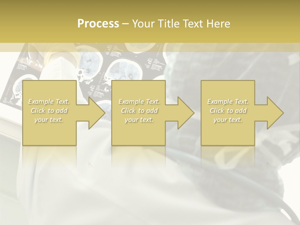 A Person In A White Lab Coat Holding A Piece Of Paper PowerPoint Template