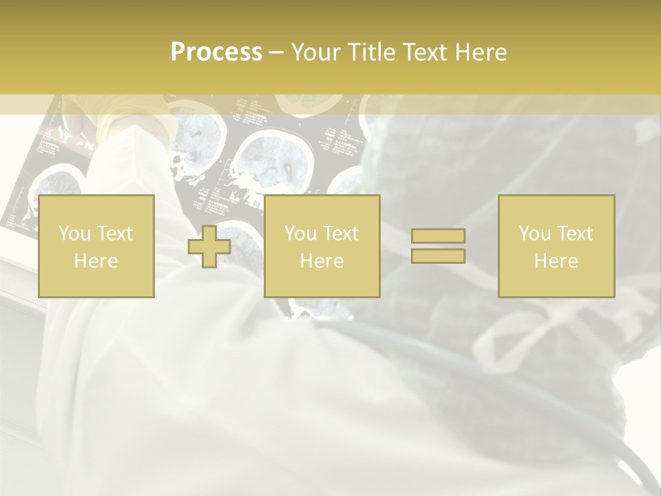 A Person In A White Lab Coat Holding A Piece Of Paper PowerPoint Template