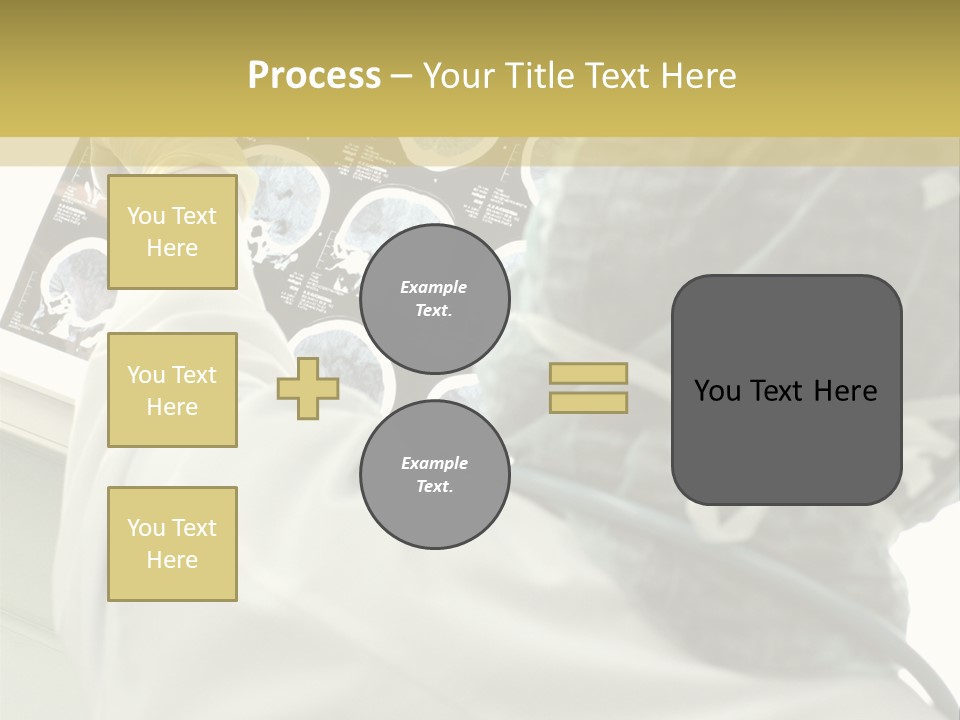 A Person In A White Lab Coat Holding A Piece Of Paper PowerPoint Template