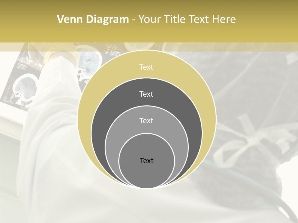 A Person In A White Lab Coat Holding A Piece Of Paper PowerPoint Template