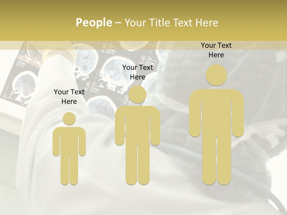 A Person In A White Lab Coat Holding A Piece Of Paper PowerPoint Template