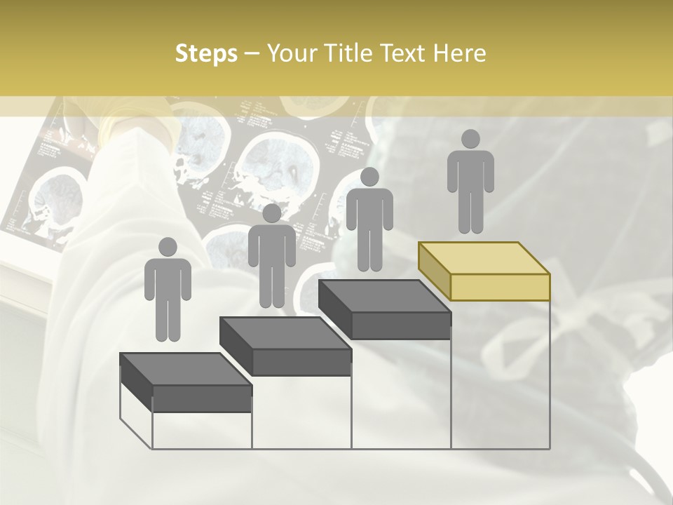 A Person In A White Lab Coat Holding A Piece Of Paper PowerPoint Template