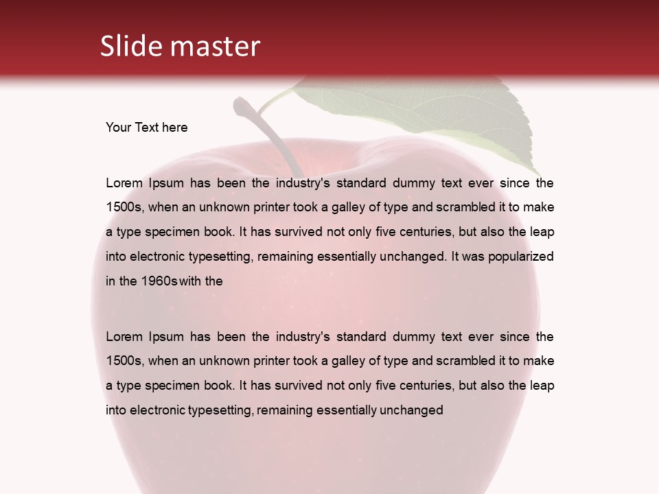 Food Life Healthy PowerPoint Template