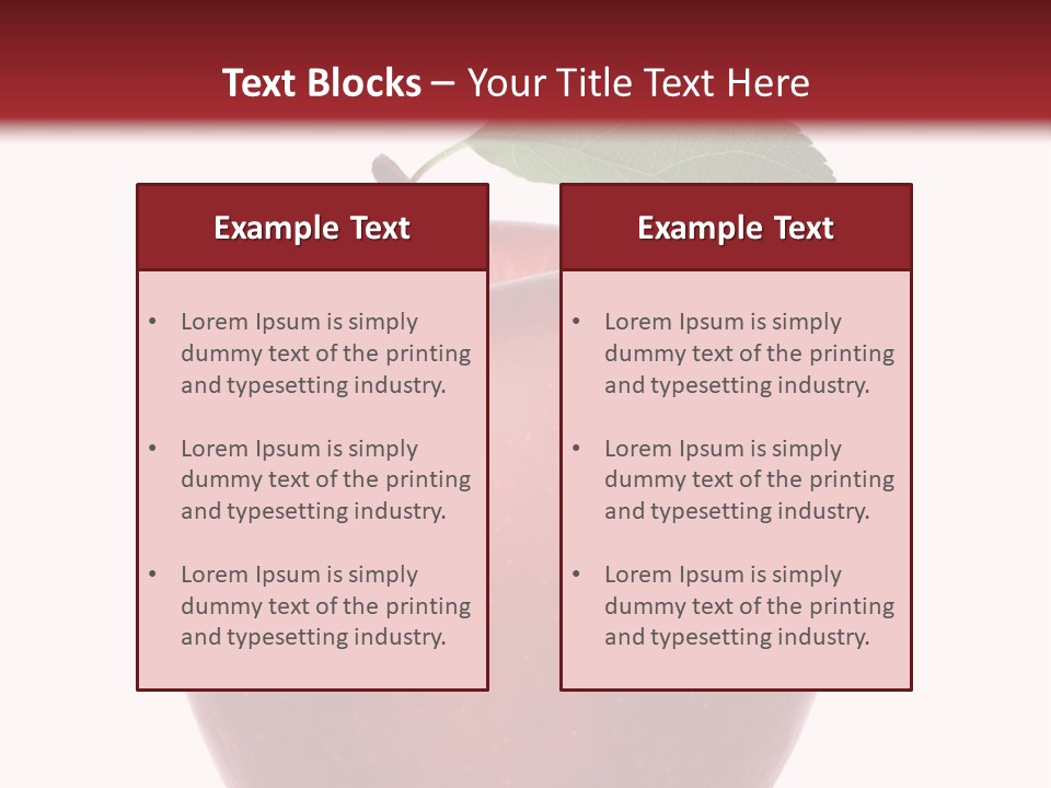 Food Life Healthy PowerPoint Template