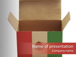 Oversea Board Box PowerPoint Template