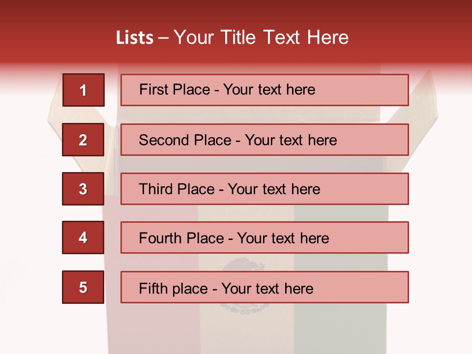 Oversea Board Box PowerPoint Template