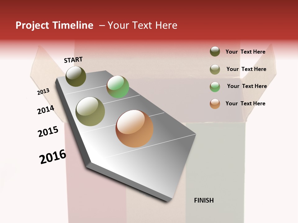 Oversea Board Box PowerPoint Template
