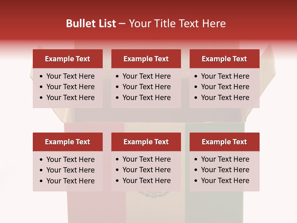 Oversea Board Box PowerPoint Template