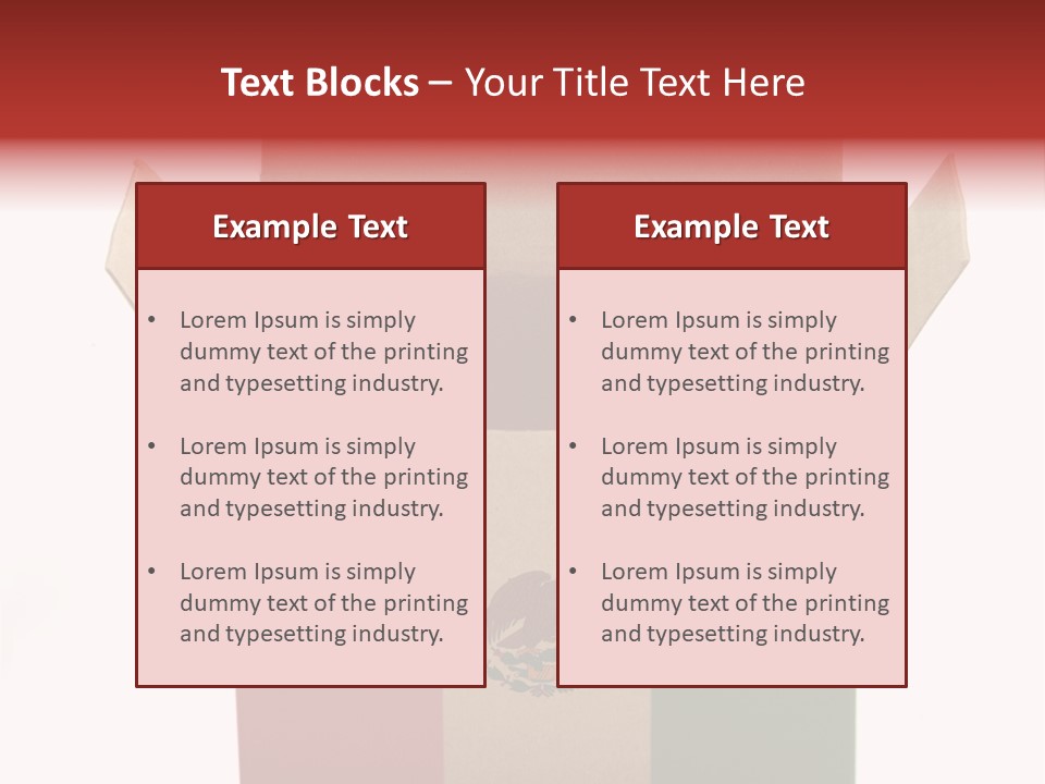 Oversea Board Box PowerPoint Template
