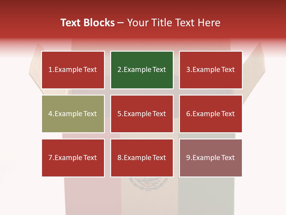 Oversea Board Box PowerPoint Template