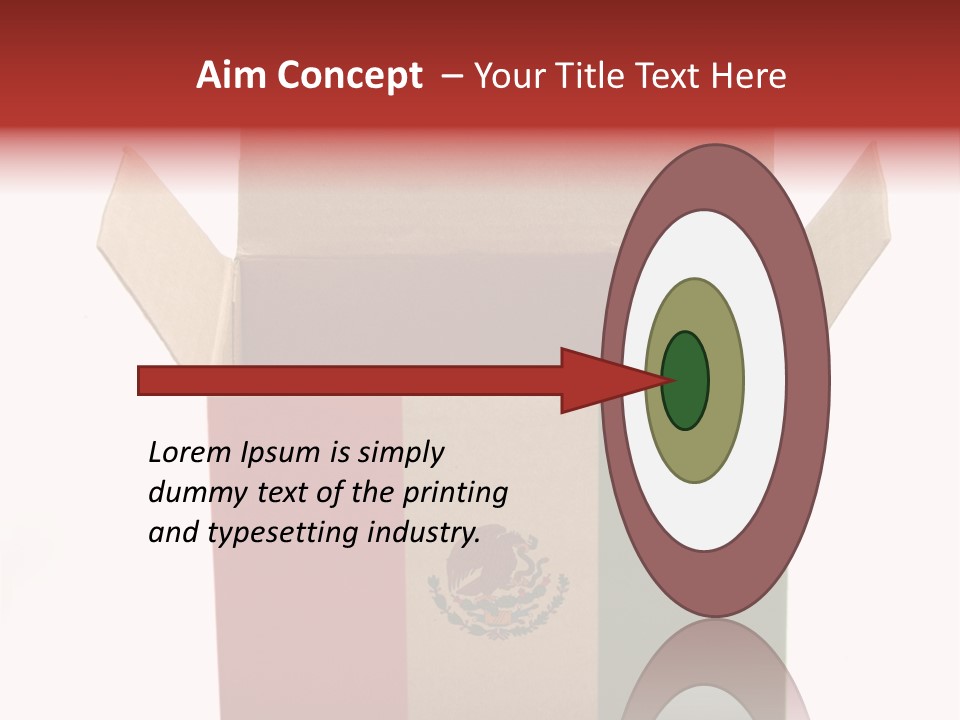 Oversea Board Box PowerPoint Template