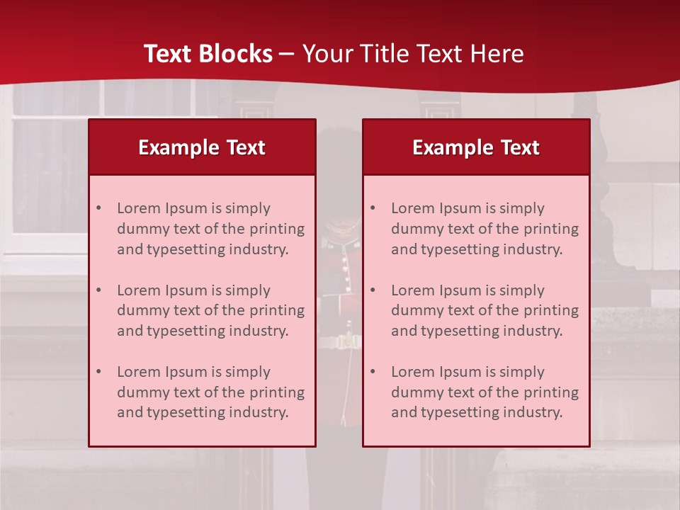 Royal Regiment View PowerPoint Template