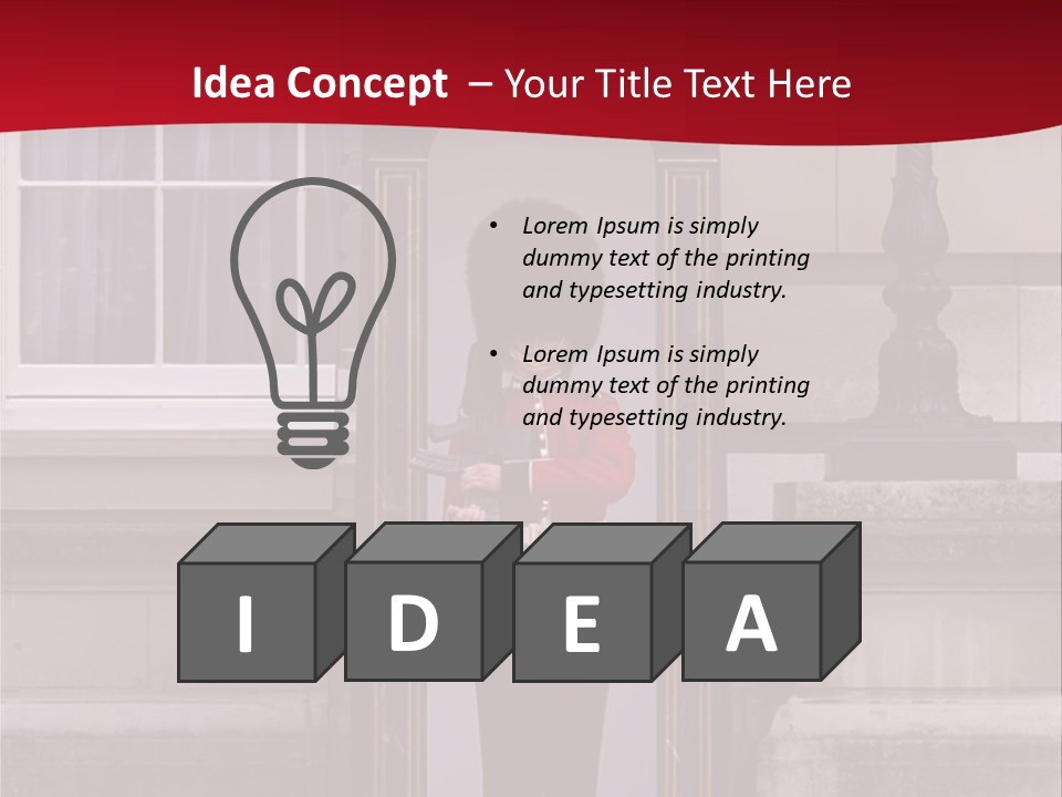 Royal Regiment View PowerPoint Template