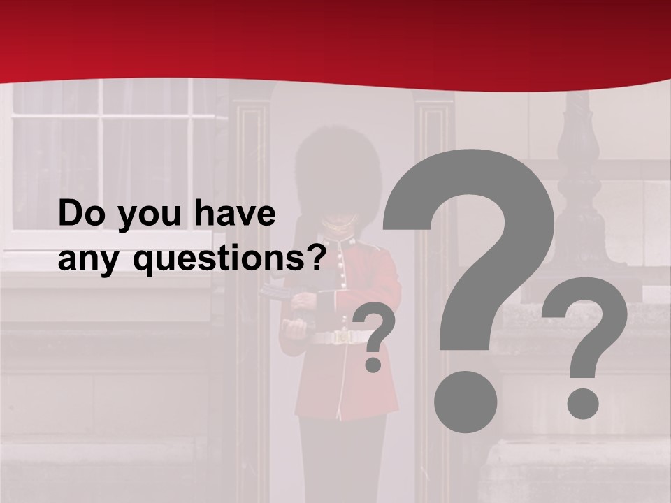 Royal Regiment View PowerPoint Template