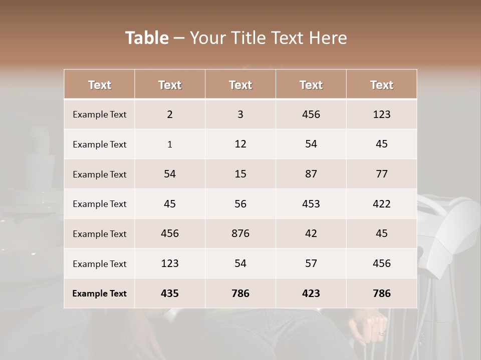Spa Tropical Resort PowerPoint Template