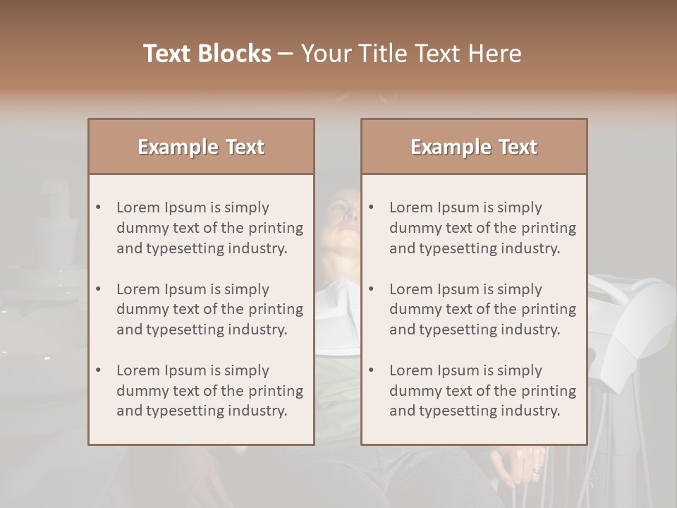 Spa Tropical Resort PowerPoint Template