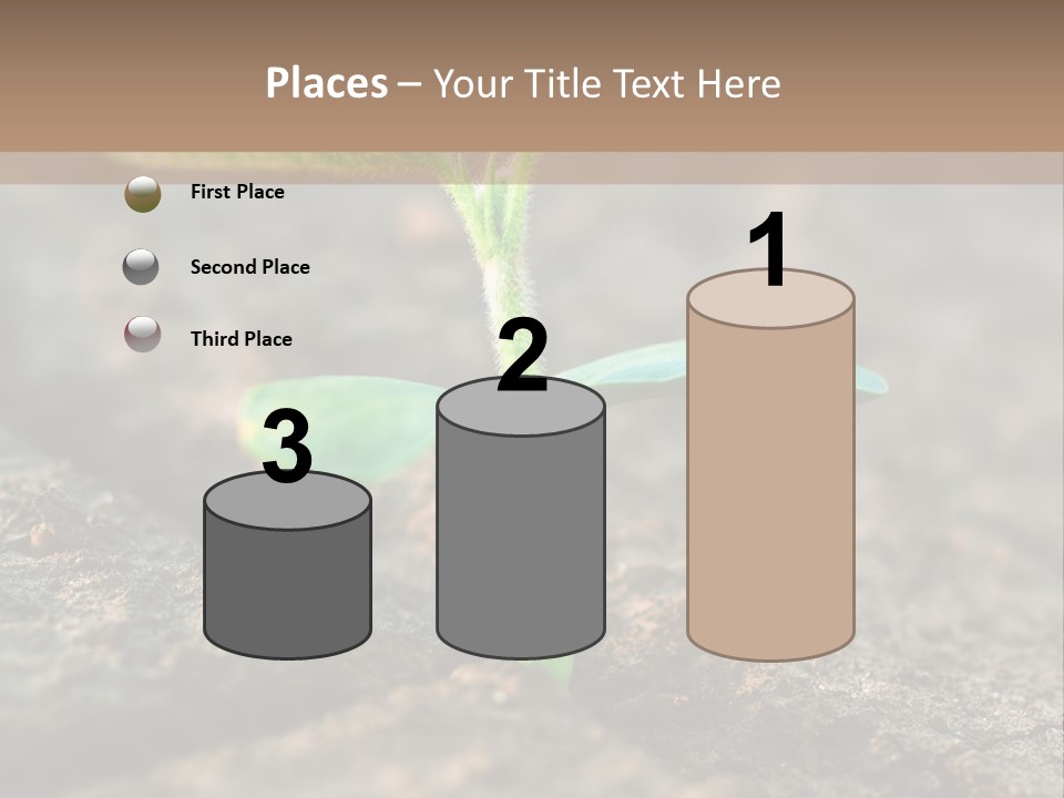Green Agriculture Growth PowerPoint Template