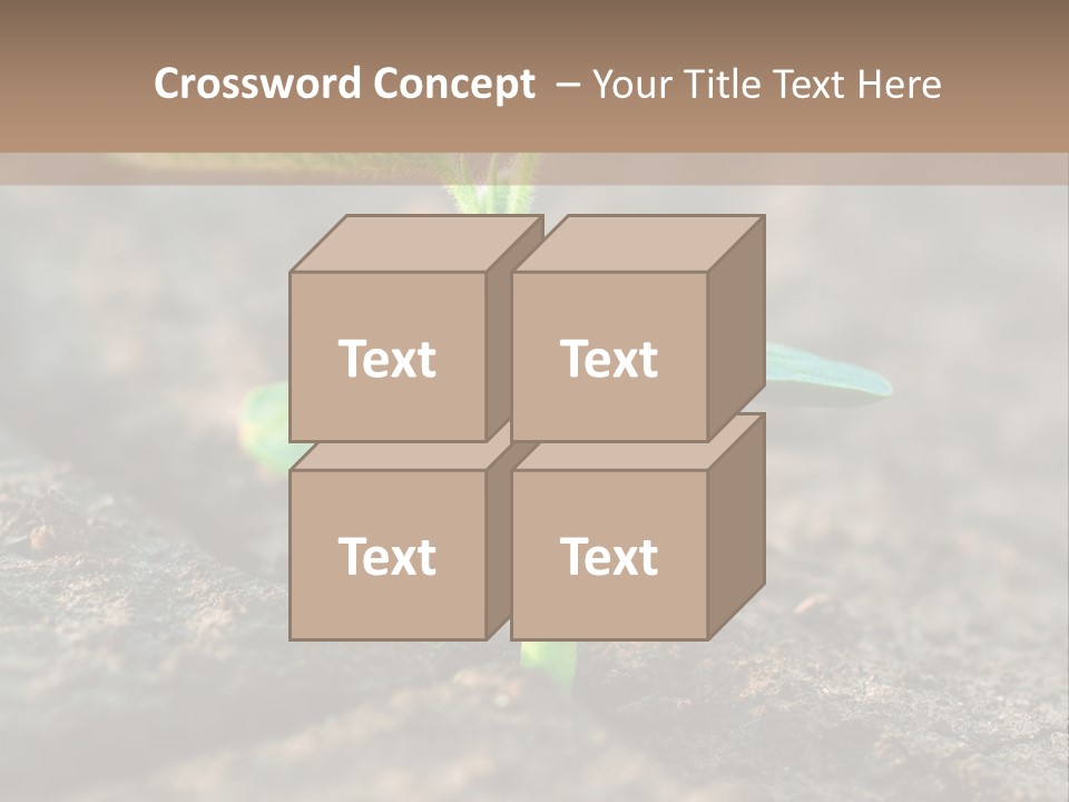 Green Agriculture Growth PowerPoint Template