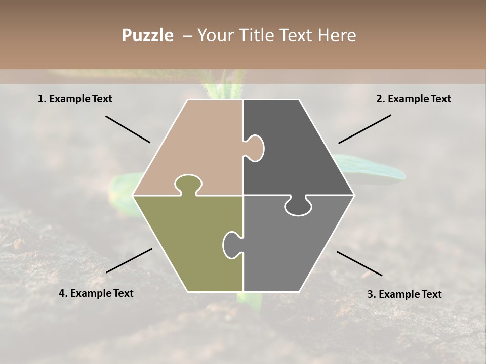 Green Agriculture Growth PowerPoint Template