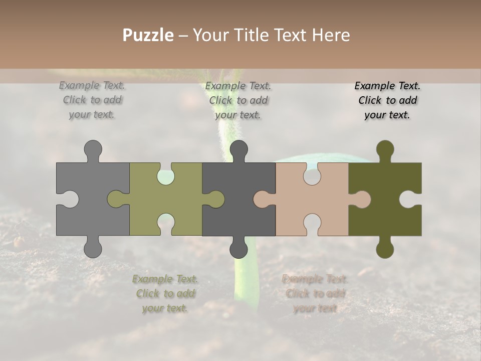 Green Agriculture Growth PowerPoint Template